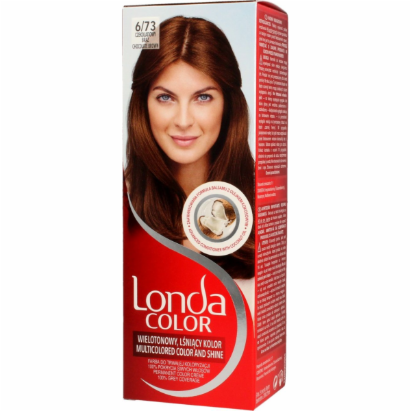 Londacolor Krémová barva č. 6/73 čokoládově hnědá