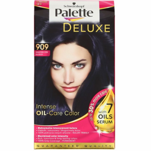 Schwarzkopf PALETTE Deluxe 909 tmavě modrá černá