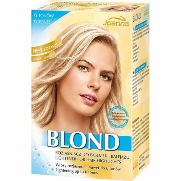 Joanna Blonde zesvětlovač pro melír, 6 tónů
