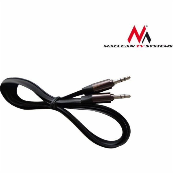 Maclean Jack 3,5 mm - Jack 3,5 mm kabel 2 m černohnědý (M...
