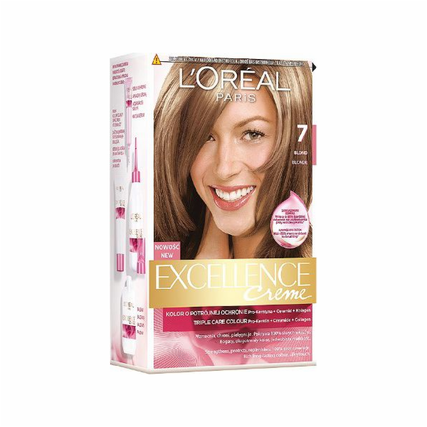 L Oreal Paris Excellence Creme Coloring cream 7 blond