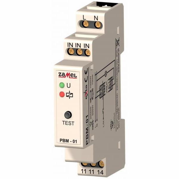 Zamel Bistabilní relé 16A 230V AC PBM-01