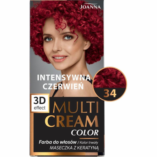 Joanna Multi Cream Color Paint č. 34 Intense Red