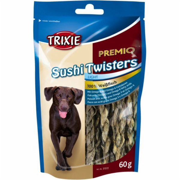 Trixie SNACKI Premio Sushi Twisters s rybou 60g