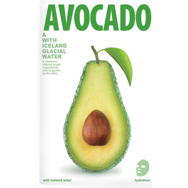Korejská pleťová maska Glacial Water AVOCADO