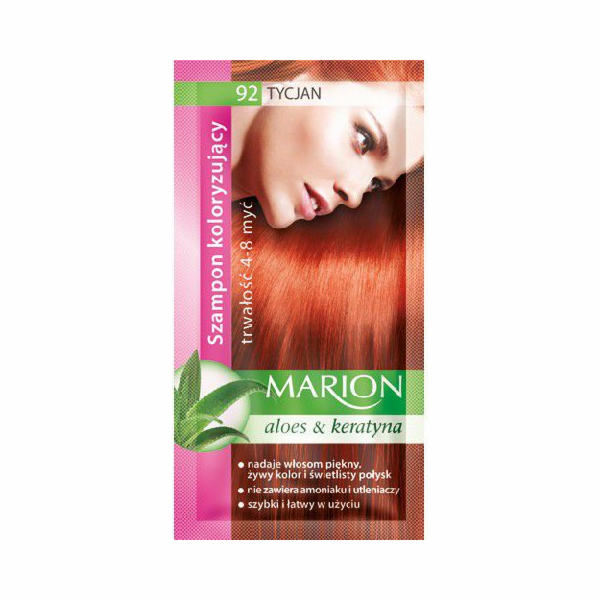 Marion Coloring šampon 4-8 umytí č. 92 titán 40 ml