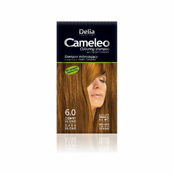Delia Cosmetics Cameleo Coloring šampon 6.0 tmavě blond