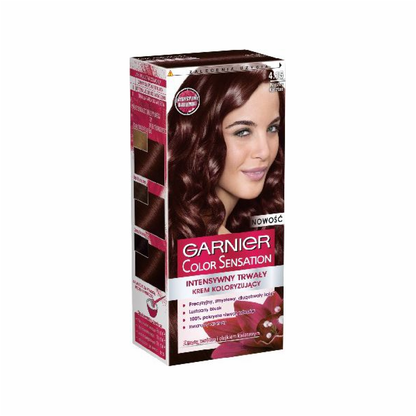 Garnier Color Sensation Coloring cream 4.15 Icy Chestnut ...