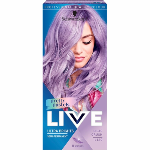 Schwarzkopf Live Cream Coloring Cream Pretty Pastels L120...