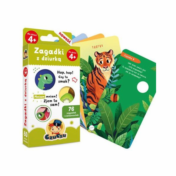 Bright Junior Media Czuczu. Puzzle s otvorem 4+
