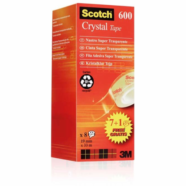 Lepicí páska 3M Scotch Tape 600 (3M-XA004839503)