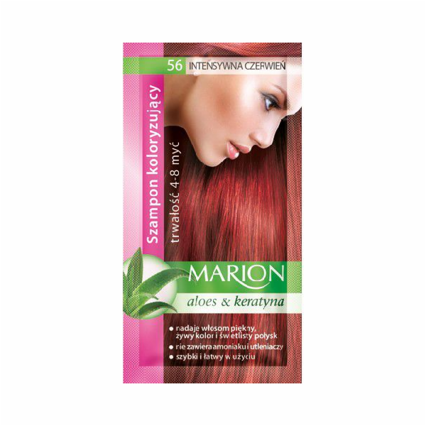 Marion Coloring šampon 4-8 umytí č. 56 intenzivní červená...