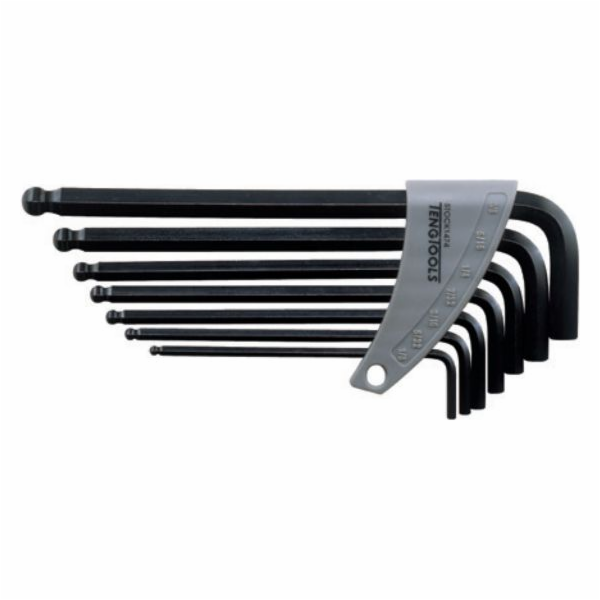 Teng Tools Sada imbusových klíčů typ L 1/8 - 3/8 s kuličk...
