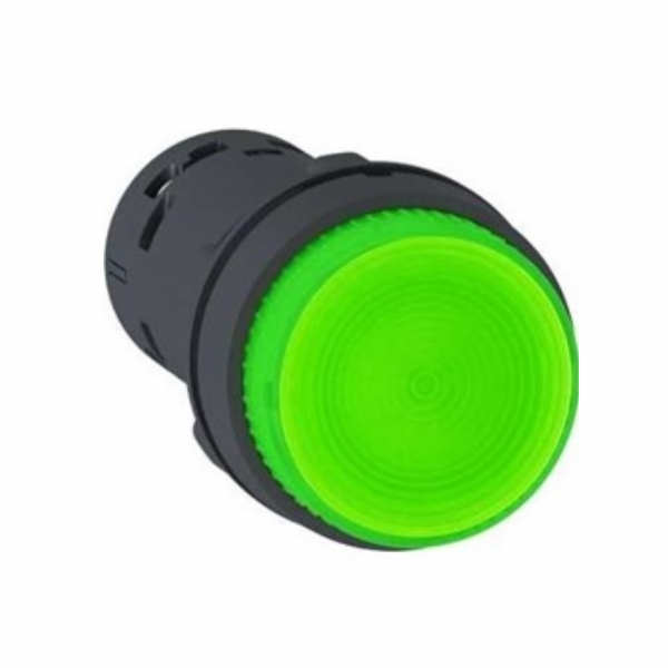 Schneider Electric Ovládací tlačítko 22mm zelené 1Z s vra...
