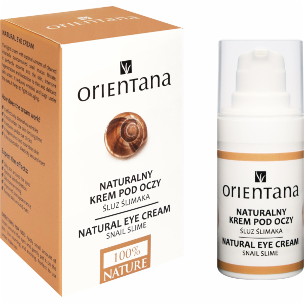 Orientana Natural oční krém se šnečím slizem 15ml
