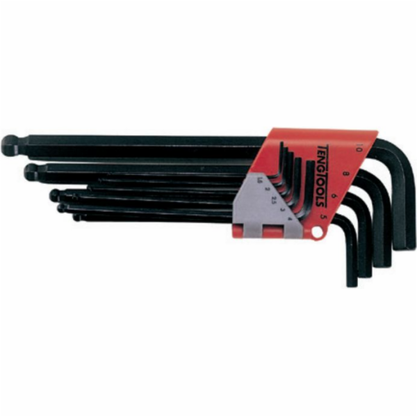 Teng Tools Sada imbusových klíčů typ L 1,5 - 10 mm s kuli...