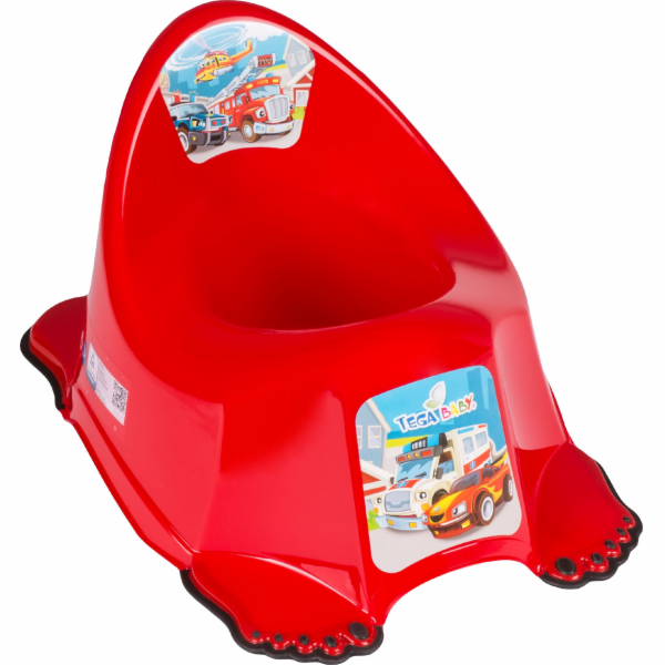 Tega Protiskluzový nočník Cars - červený (CS-001-121)