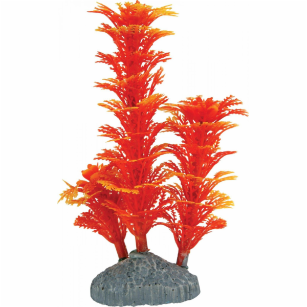 Zolux ZOLUX Oranžová rostlinná dekorace S 14 cm