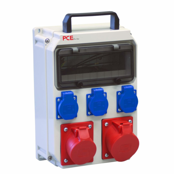 PCE Přenosný rozvaděč HEL 10M 32/5 16/5 3GS 230V IP54 ECO...