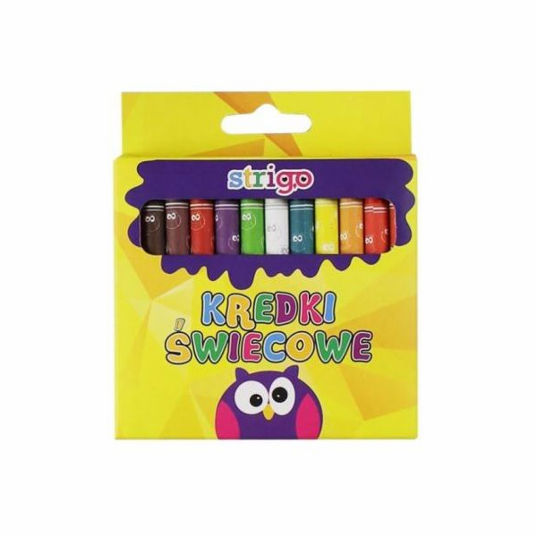 Strigo Voskové pastelky 24 barev STRIGO - 258722