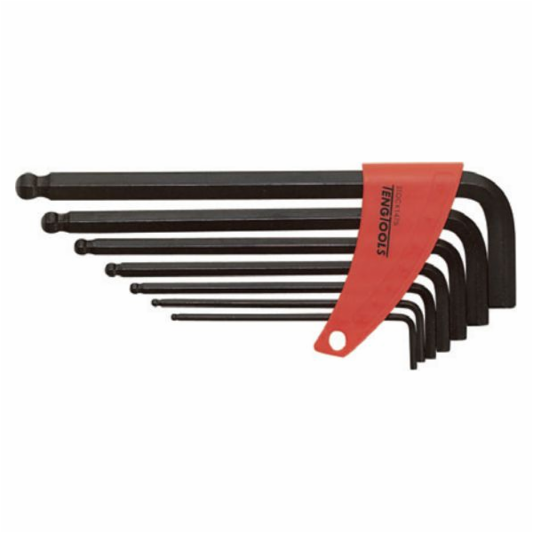 Teng Tools Sada imbusových klíčů typ L 2,5 - 10 mm s kuli...