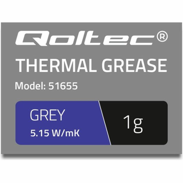 Qoltec teplovodivá pasta 1g (51655)
