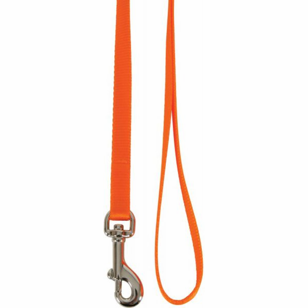 Vodítko Zolux Nylon pro kočky 1 m/10 mm oranžové