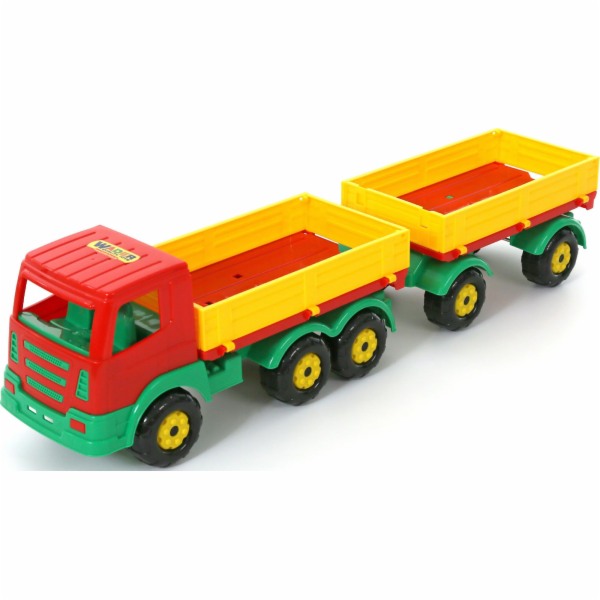 Polesie Auto s bočnicemi a přívěsem (44150)