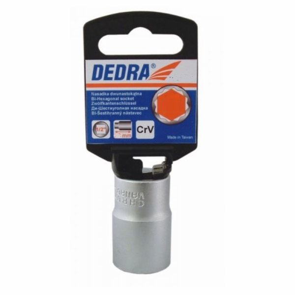 Dedra 12bodová zásuvka 1/2 22mm (16C322P)