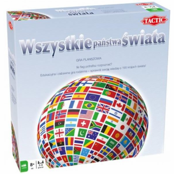 Taktická hra Všechny země světa (41269)