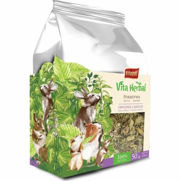 Vitapol Vita Herbal pro hlodavce a králíky, list kopřivy,...