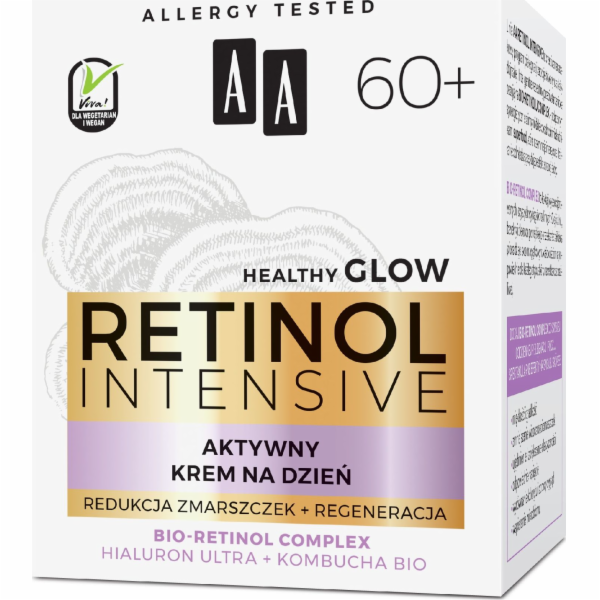 AA AA Retinol Intensive 60+ aktivní denní krém - redukce ...