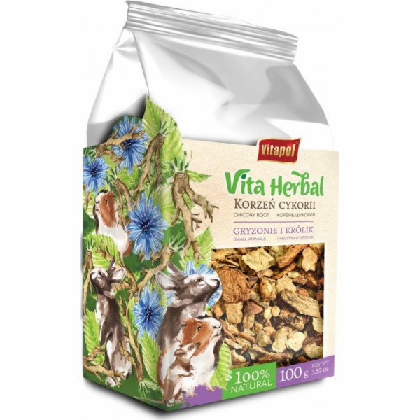 Vitapol Vita Herbal pro hlodavce a králíky, kořen čekanky...
