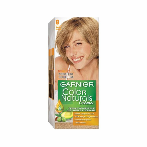Barvící krém Garnier Color Naturals č. 8 Světle blond