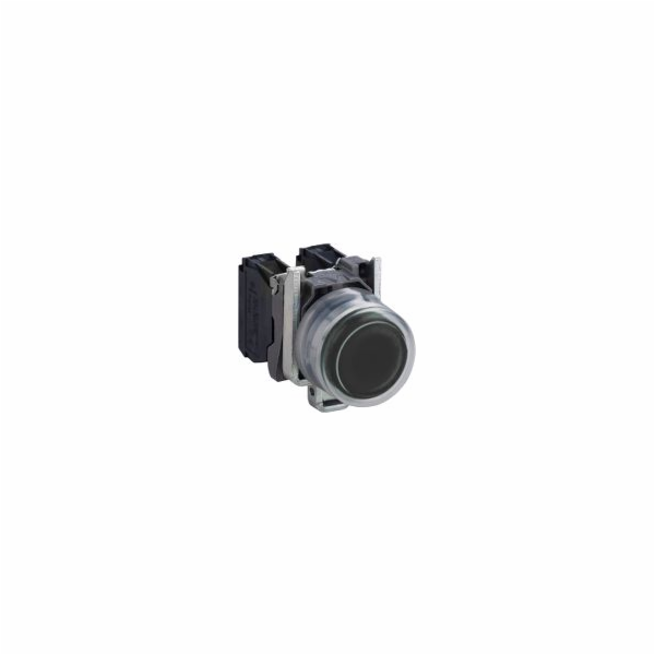 Ovládací tlačítko Schneider Electric 22 mm černé s vratno...