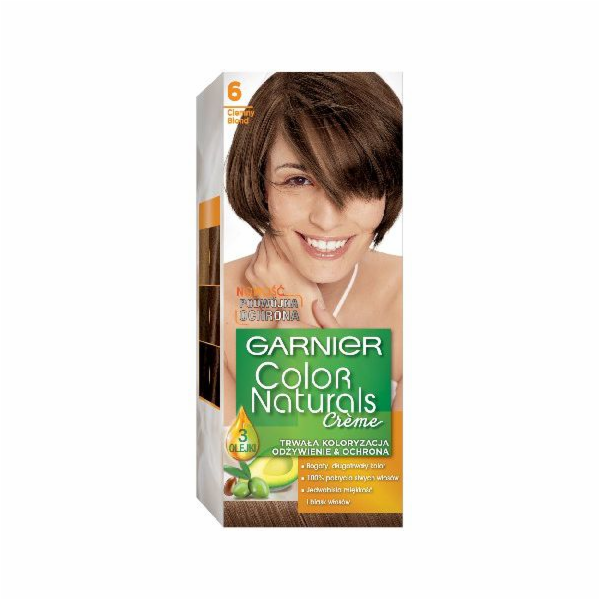 Barvící krém Garnier Color Naturals č. 6 Tmavě blond