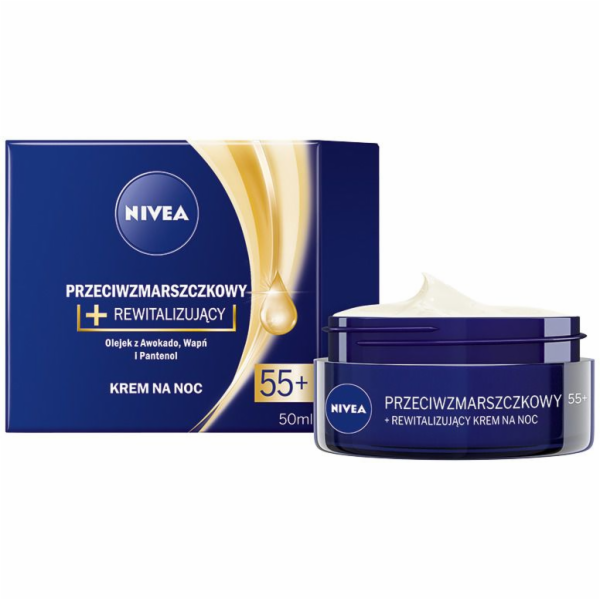 Nivea Revitalizační krém proti vráskám 55+ na noc 50ml