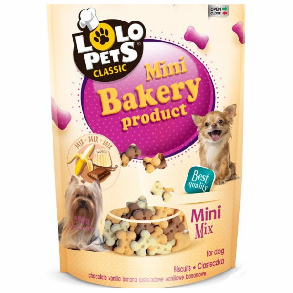 Lolo Pets Classic Biscuits - Bones mini mix S - 3 kg