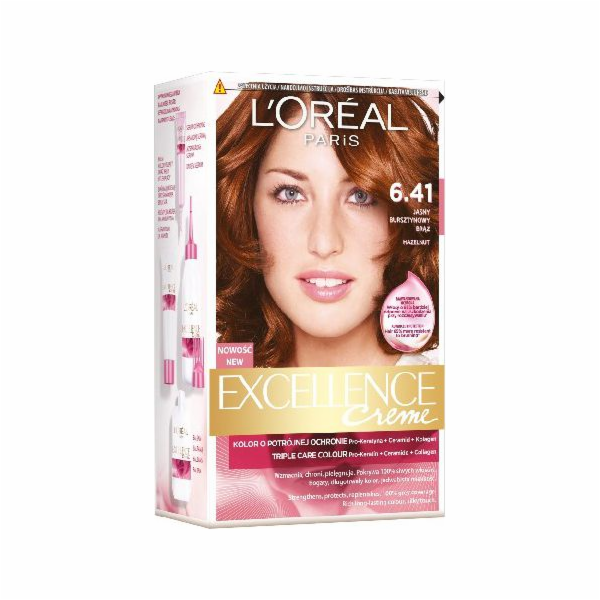 L Oreal Paris Excellence Creme Coloring Cream 6.41 Světle...