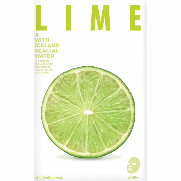 Korejská pleťová maska Glacial Water Lime