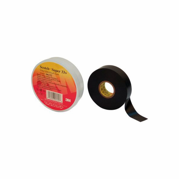 3M izolační páska 25 mm x 33 m PVC Scotch 33 černá (80012...