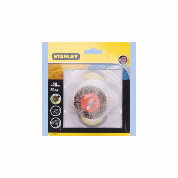 Stanley Flap kotouč pro vrtačky O=6mm 40x20mm gr.80 - STA...