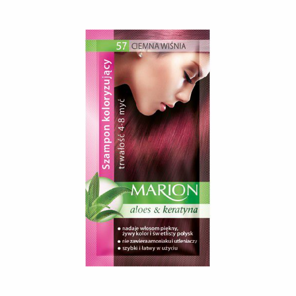 Marion Coloring šampon 4-8 mytí č. 57 tmavá třešeň 40 ml