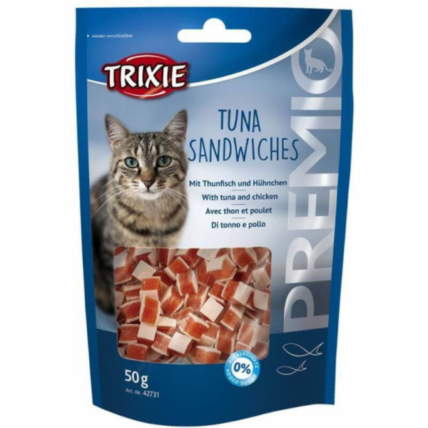 Trixie Snacks PREMIO sendviče s tuňákem, 50g
