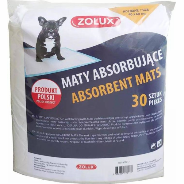 Zolux Absorpční rohože 40 x 60 cm - 30 kusů