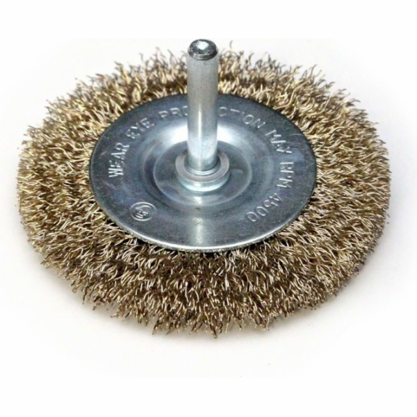 Dedra Pomosazovaný drátěný kotoučový kartáč 75 mm se stop...