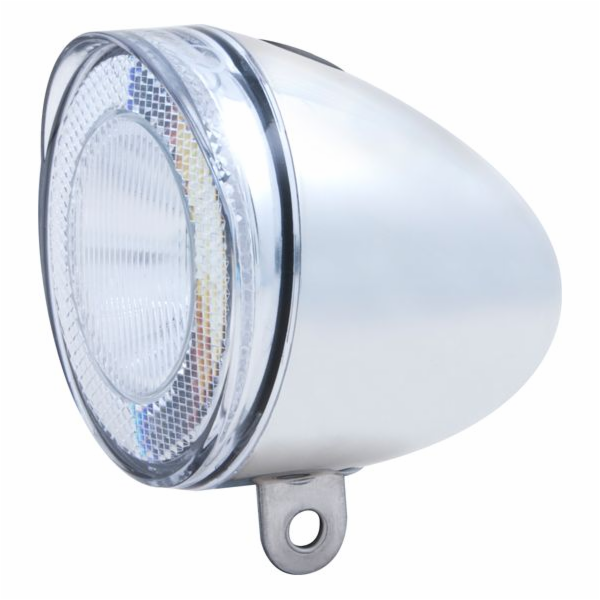 Přední světlo SPANNINGA Swingo XB 10 lux/50 lumenů + bate...