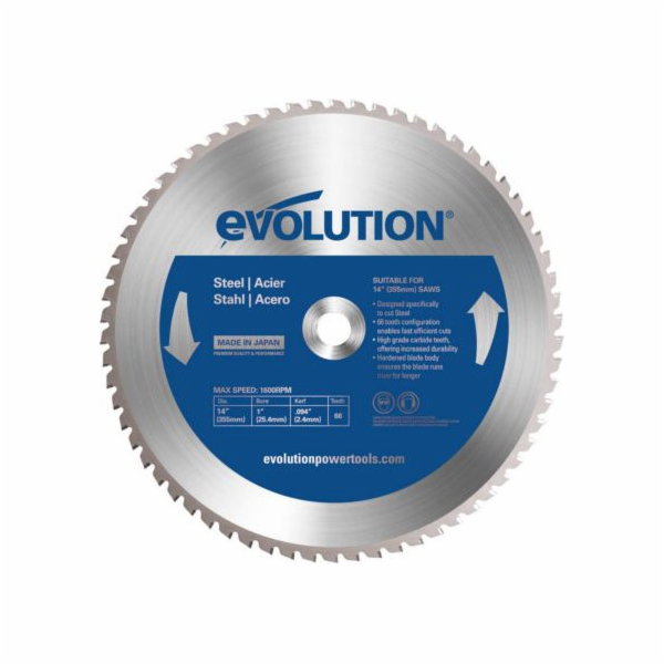 Pila Evolution TCT Widia pro řezání oceli 355mm 66z (EVO-...