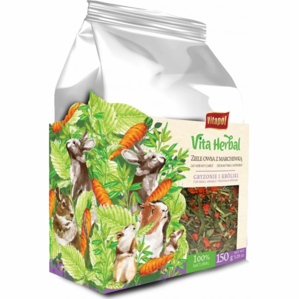 Vitapol Herb oves s mrkví a ovsem pro králíky a hlodavce
