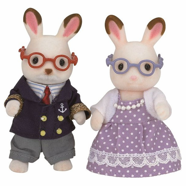 Epocha Sylvanian Families Prarodiče Králíci s čokoládovým...